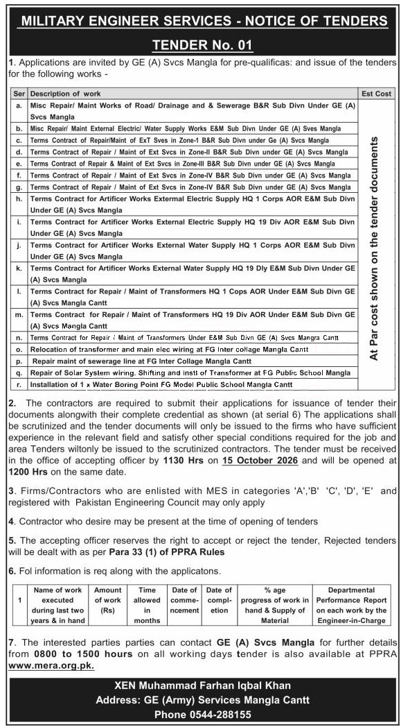 Tender Document