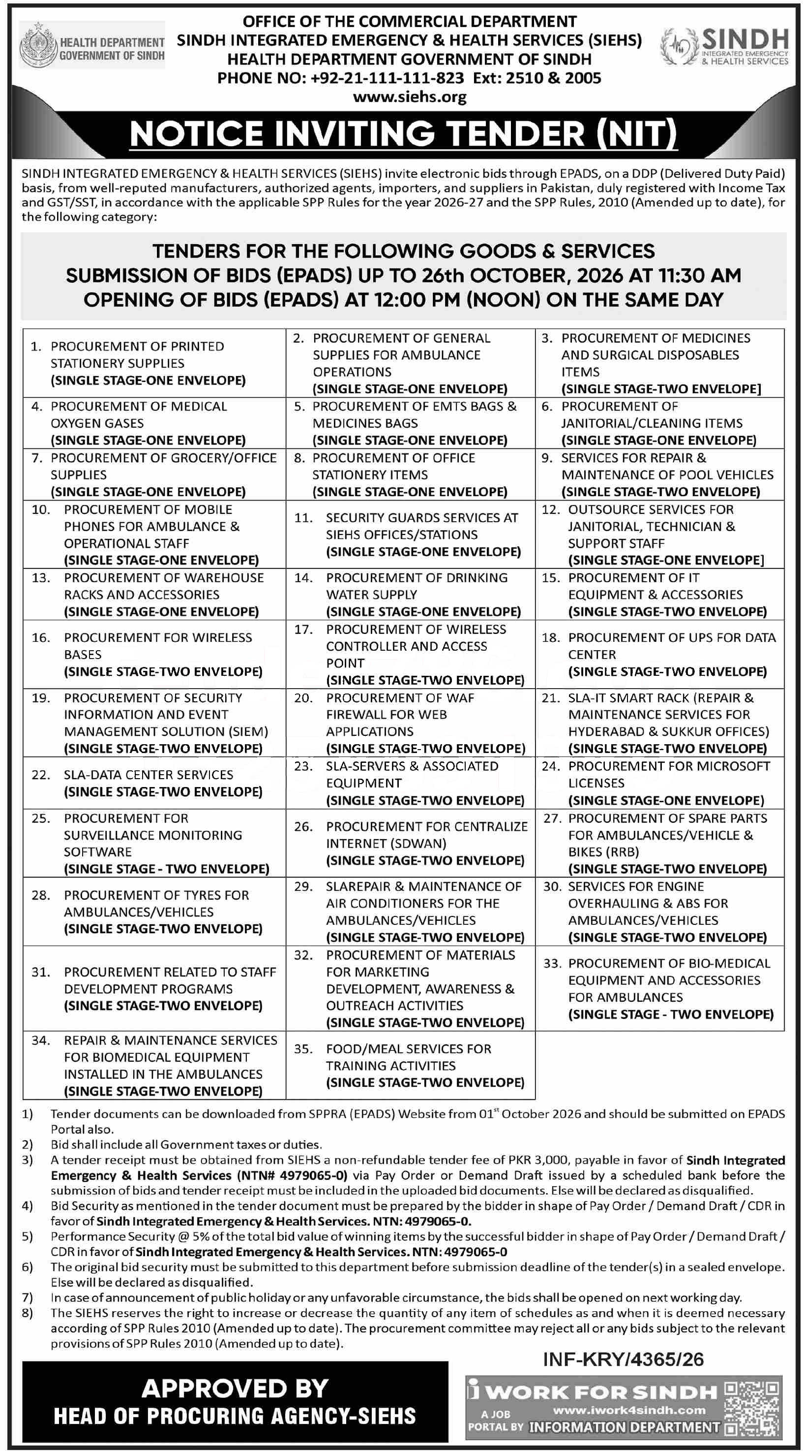 Tender Document