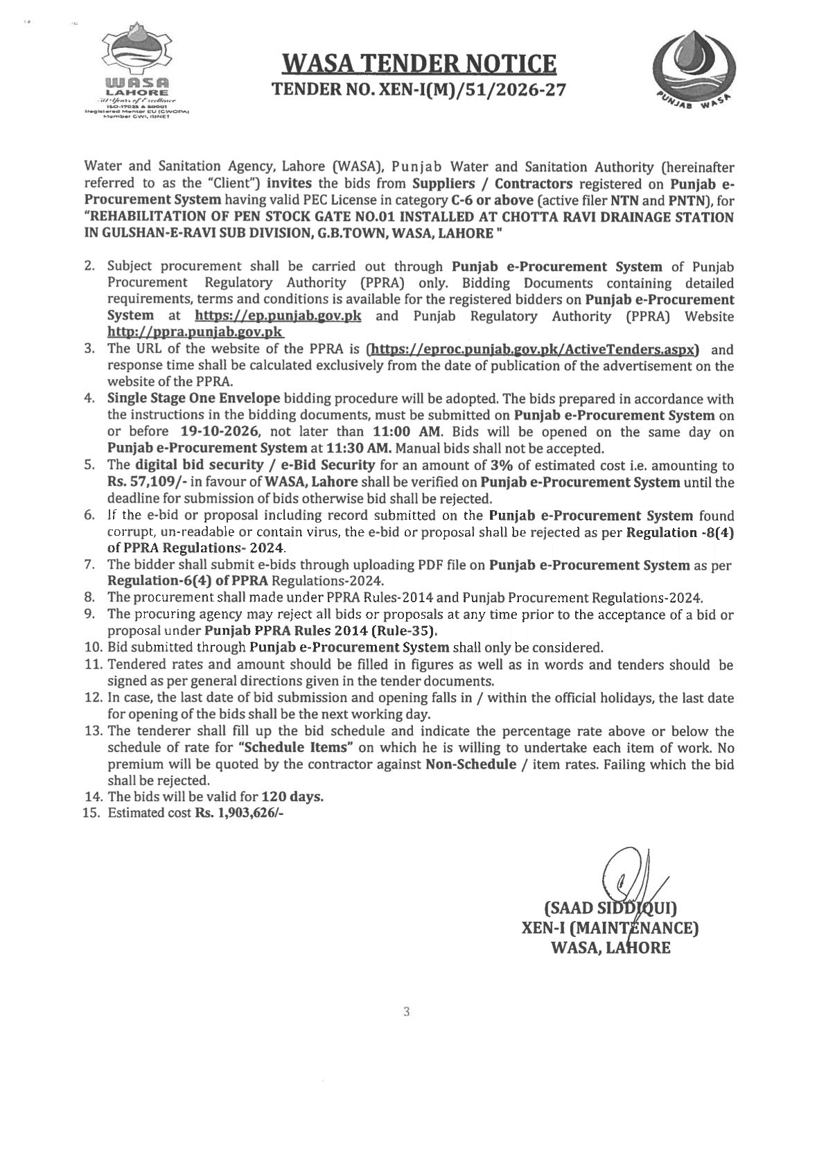 Tender Document