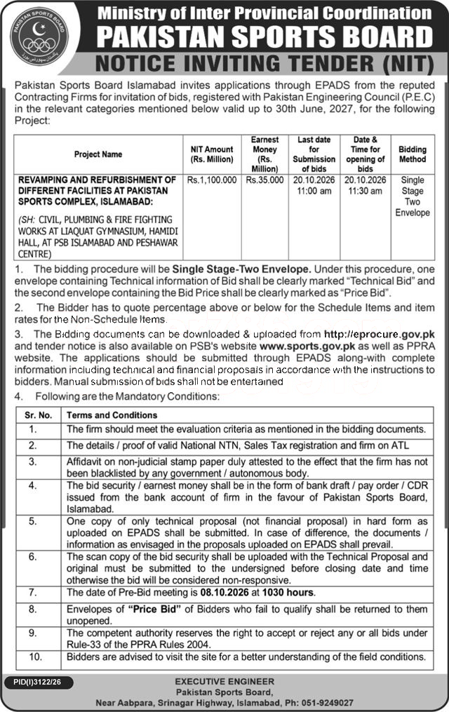Tender Document