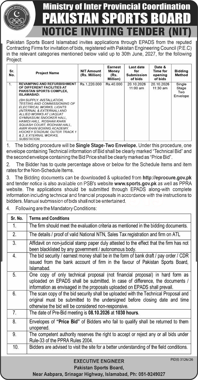 Tender Document