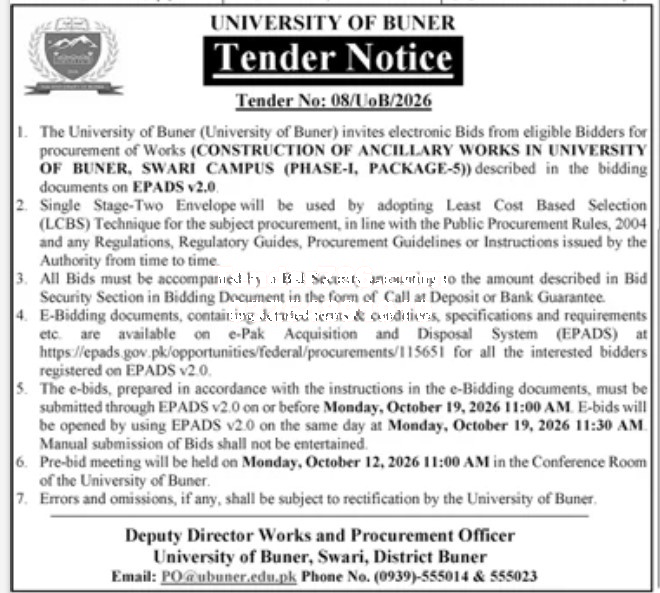 Tender Document