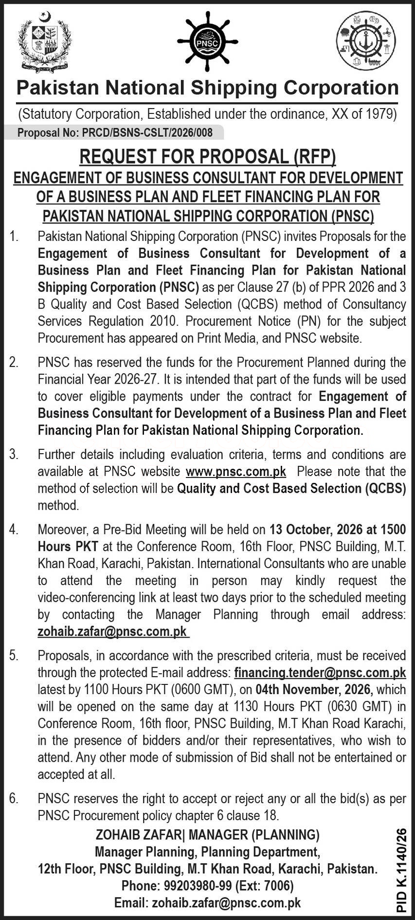 Tender Document