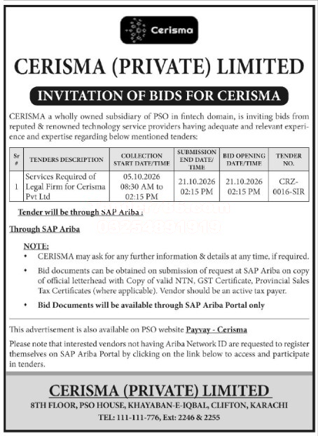 Tender Document