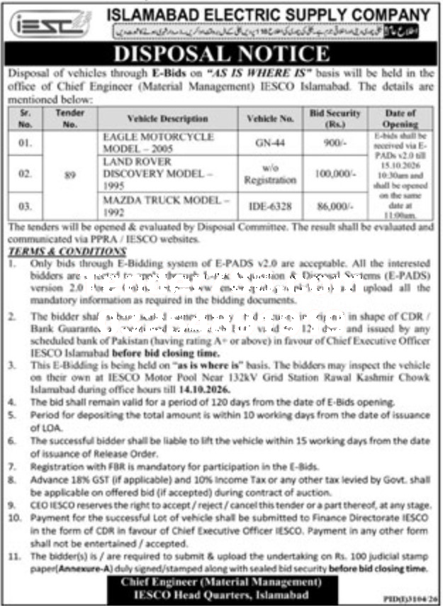 Tender Document