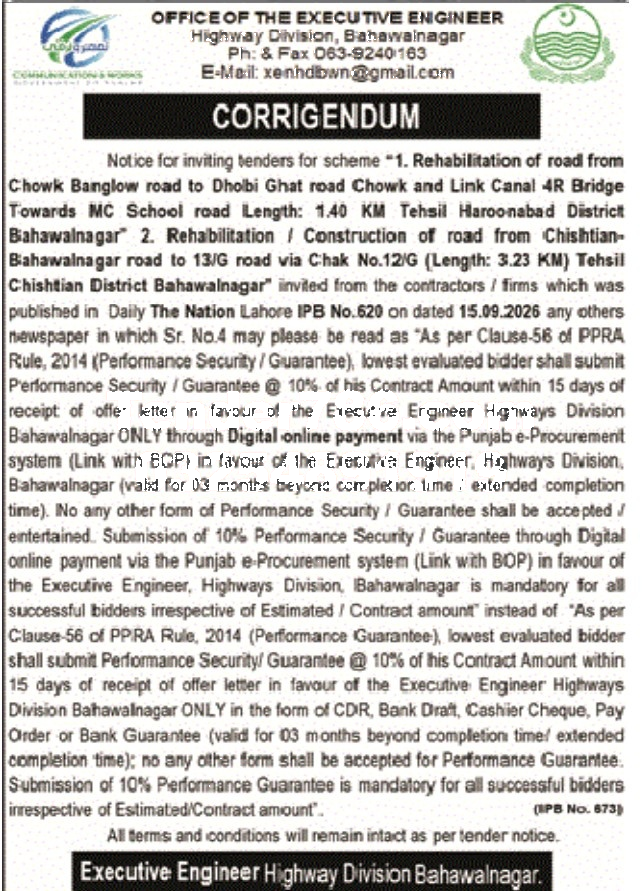 Tender Document