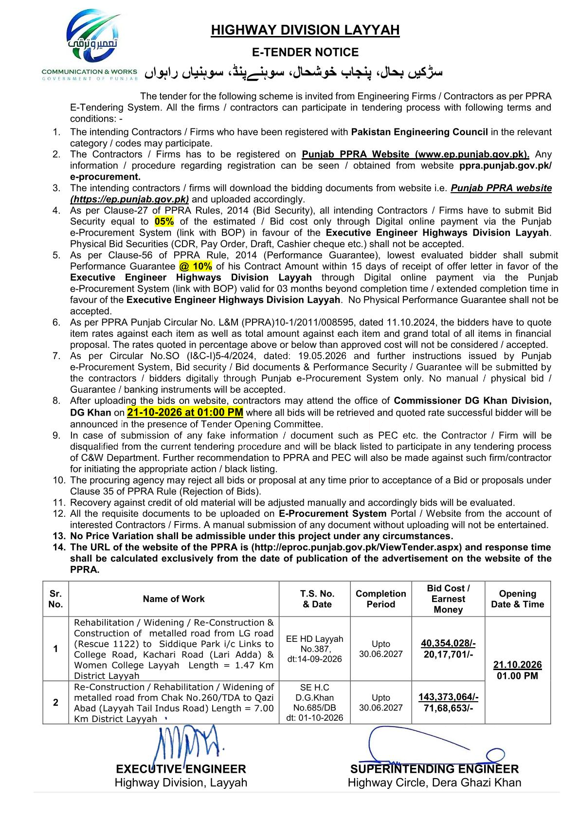 Tender Document