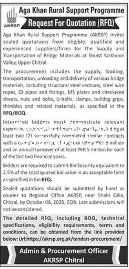 Tender Document