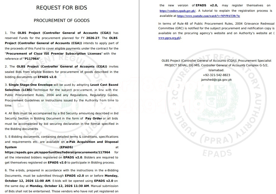 Tender Document