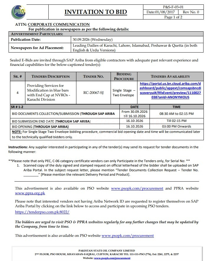 Tender Document
