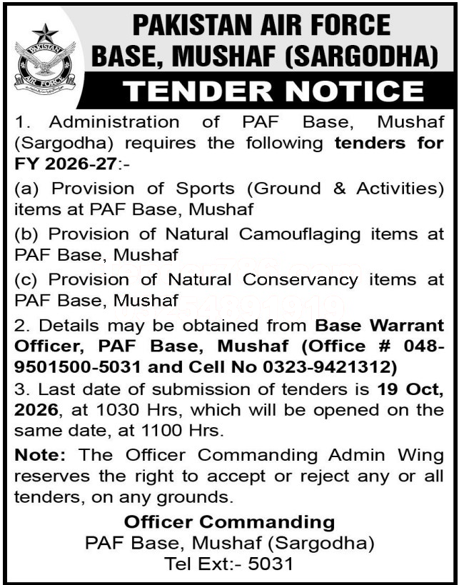 Tender Document