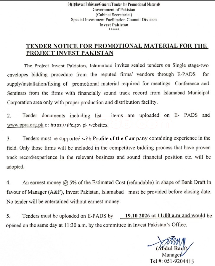 Tender Document