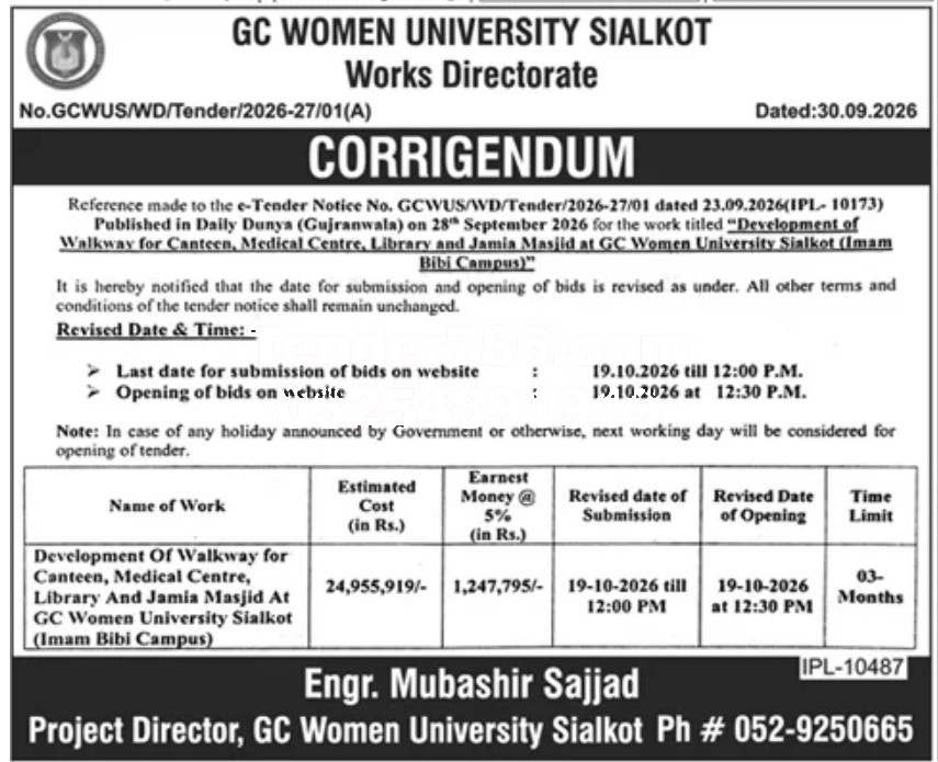 Tender Document