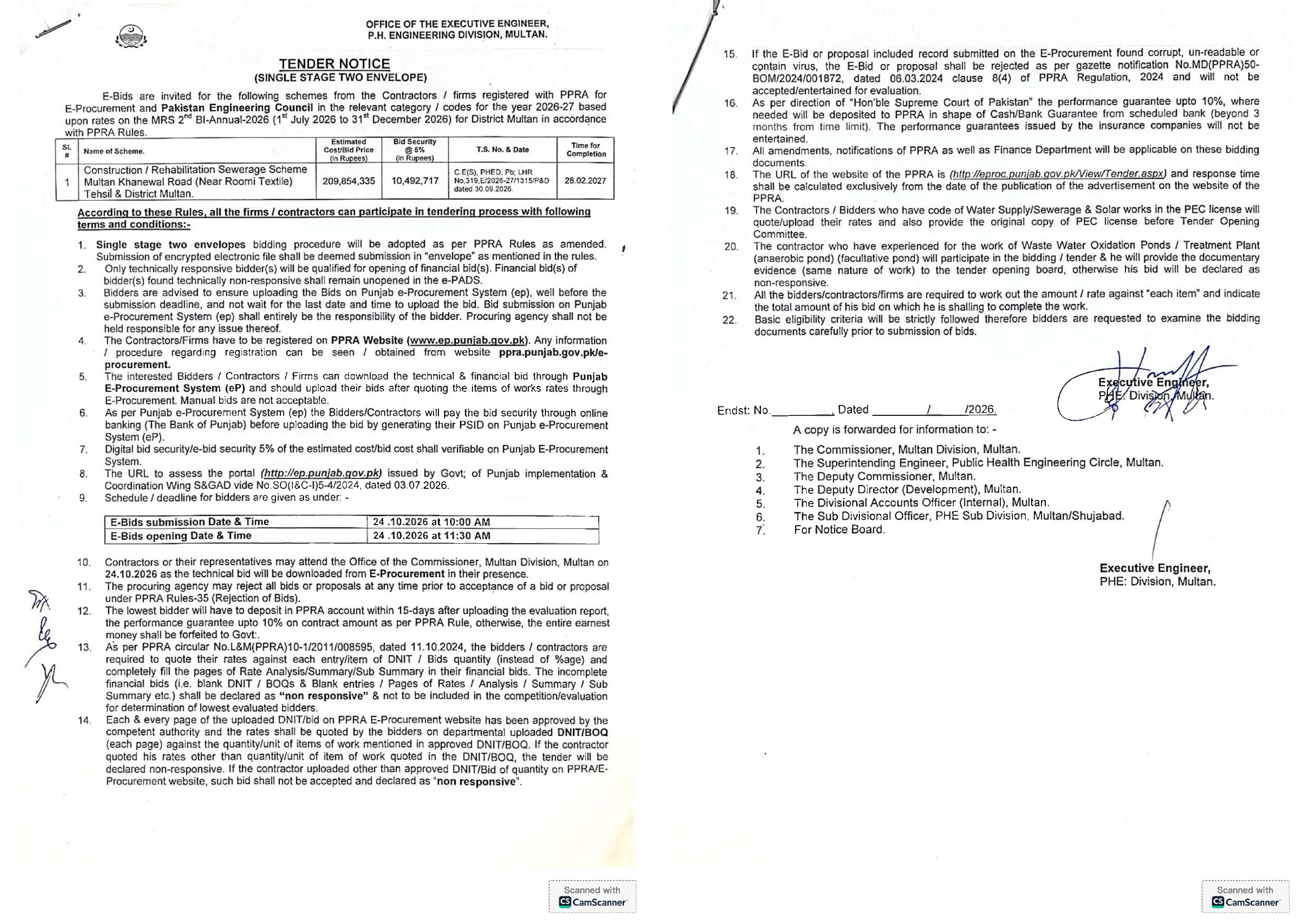 Tender Document