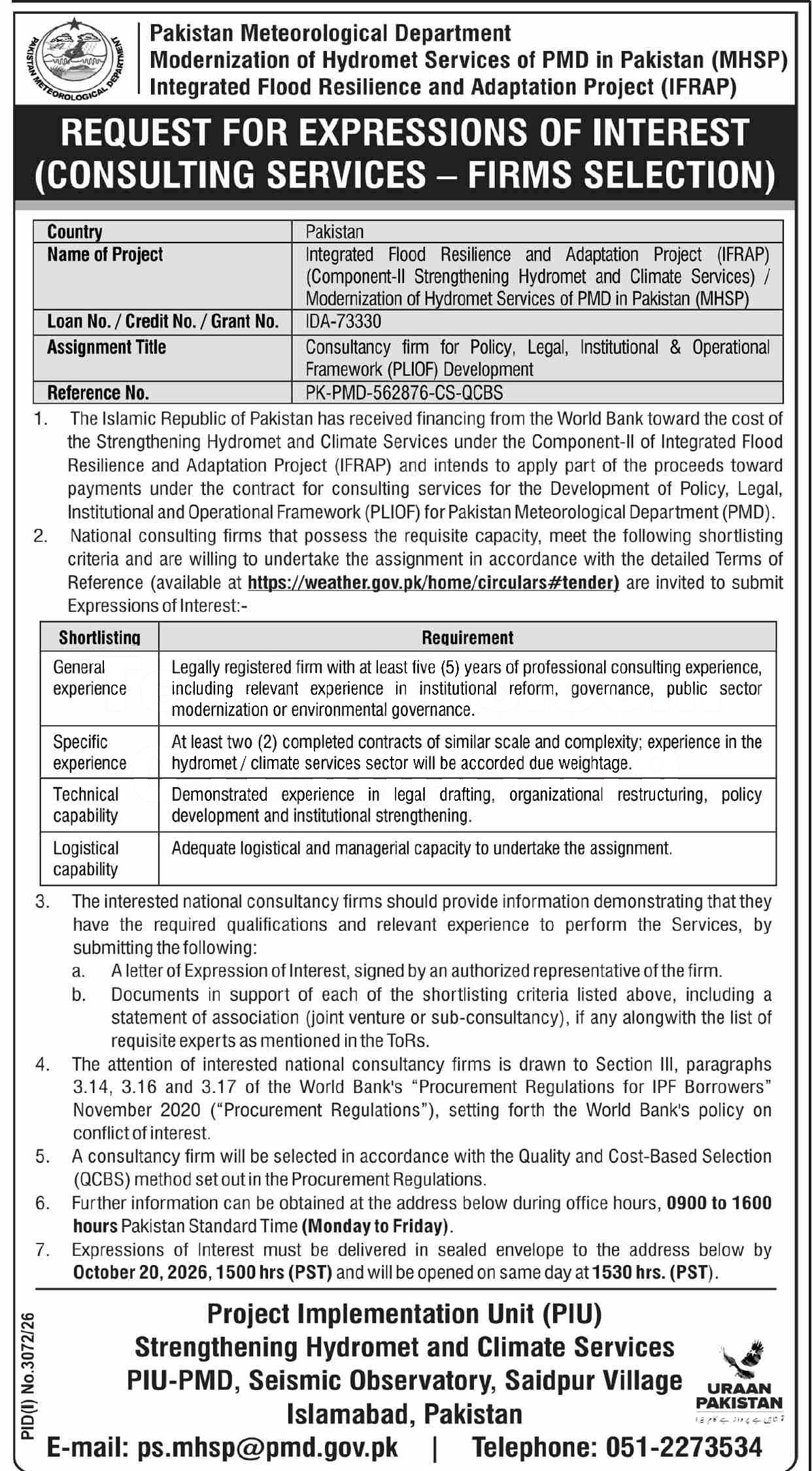 Tender Document