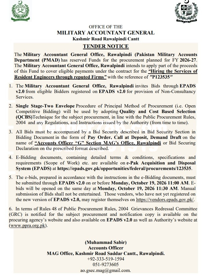 Tender Document