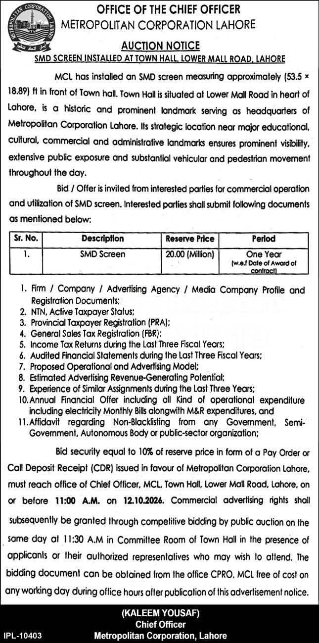 Tender Document