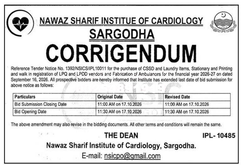 Tender Document