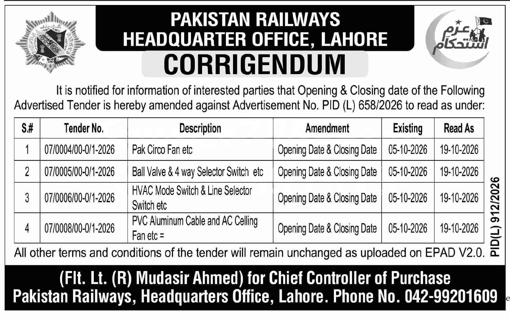 Tender Document