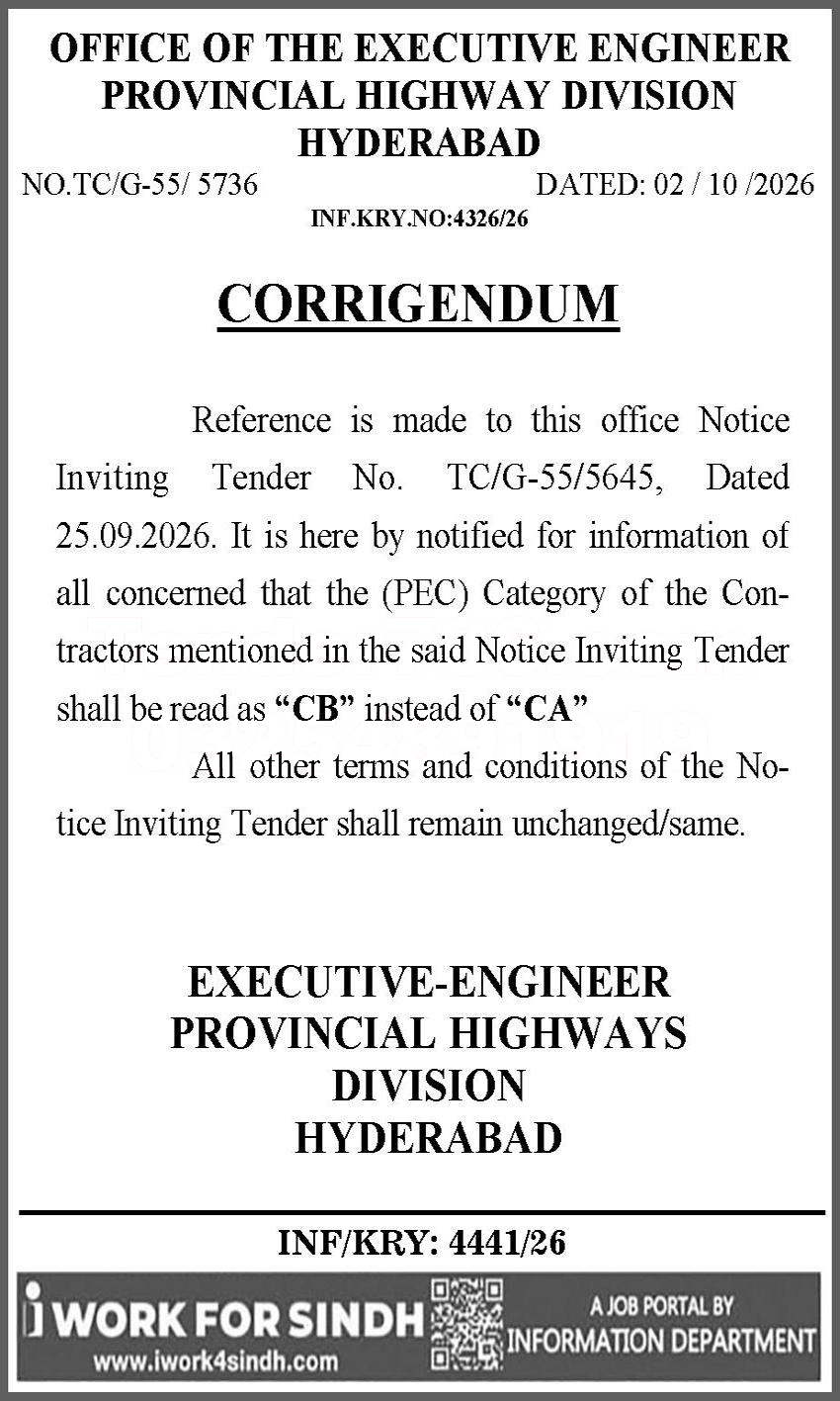 Tender Document
