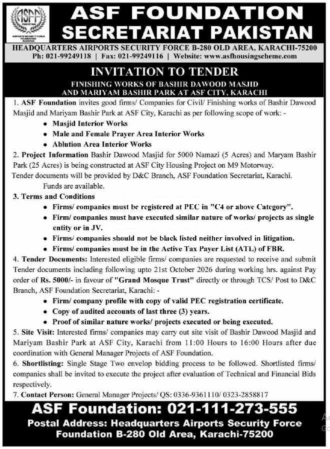 Tender Document