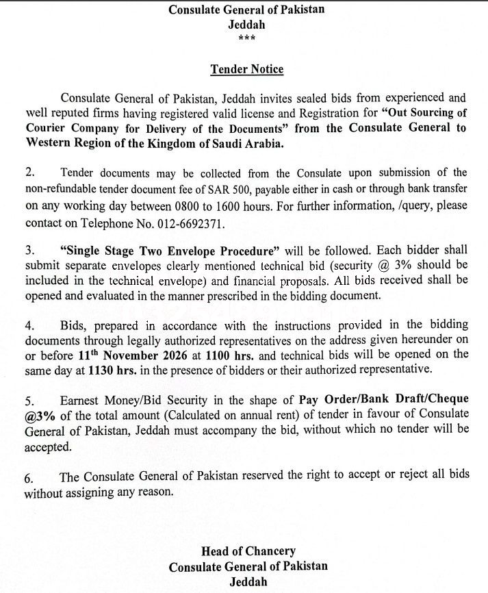Tender Document