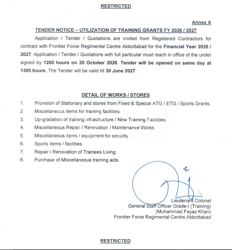 Tender Document