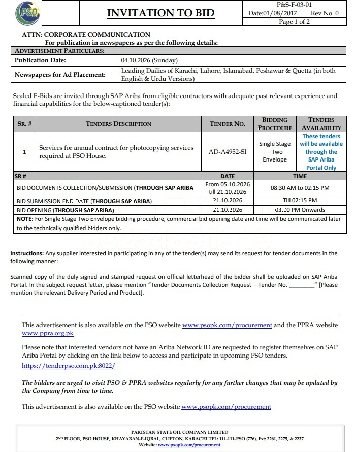 Tender Document