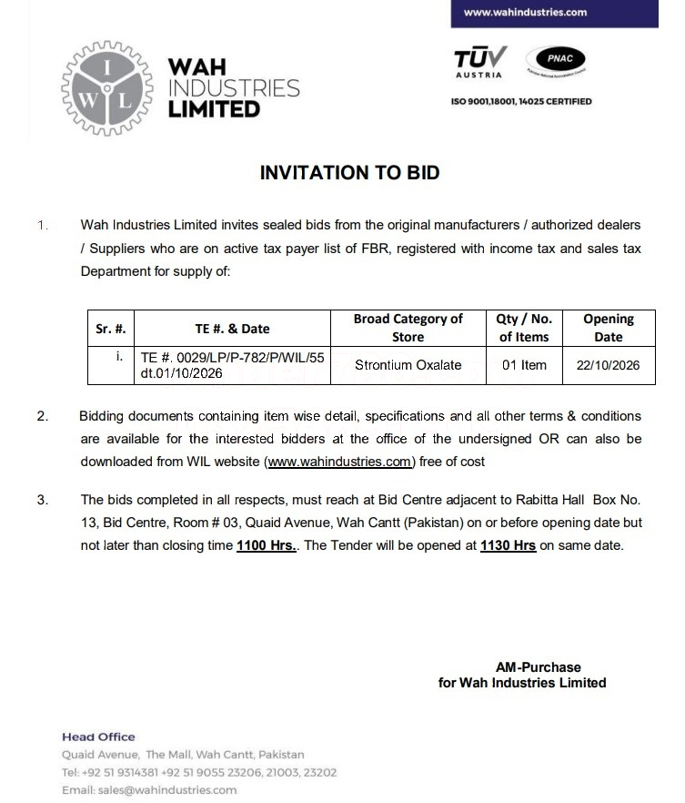 Tender Document