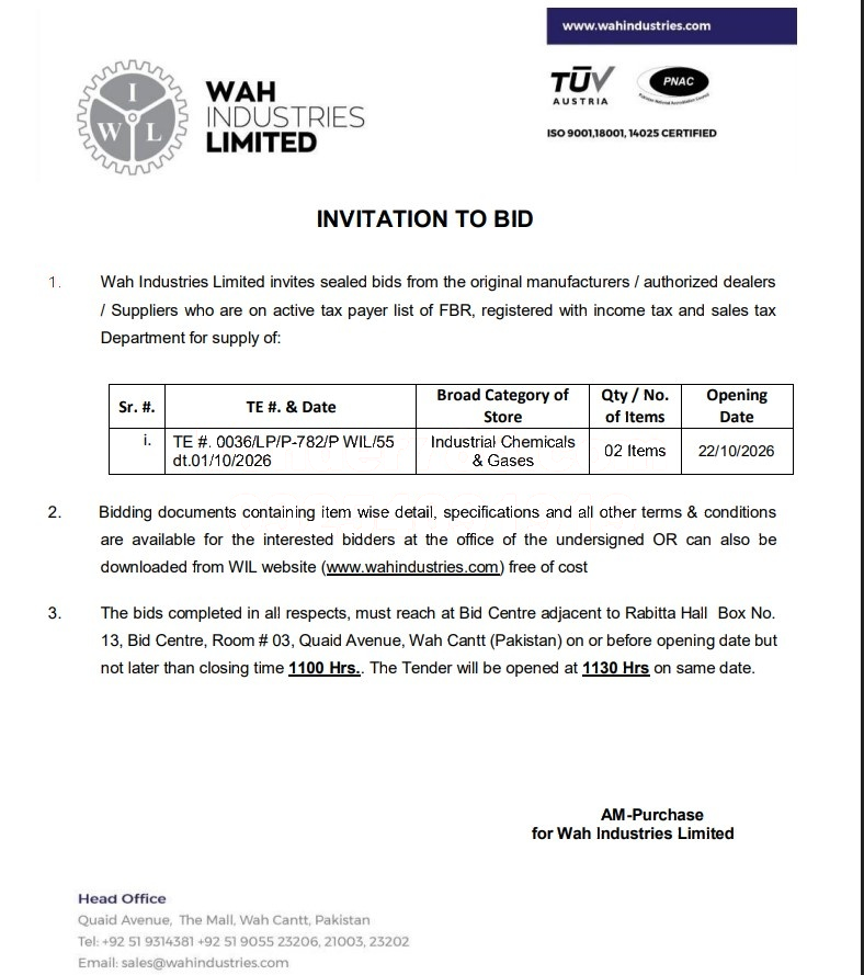 Tender Document