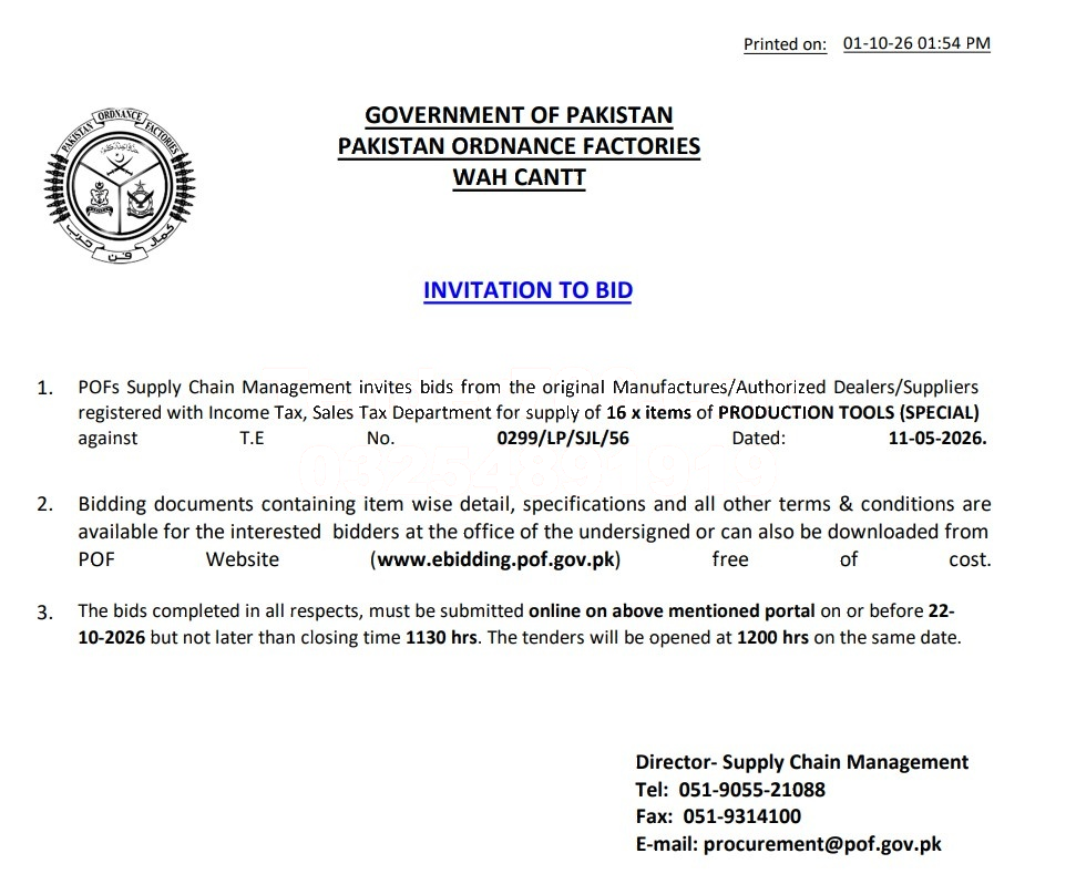 Tender Document
