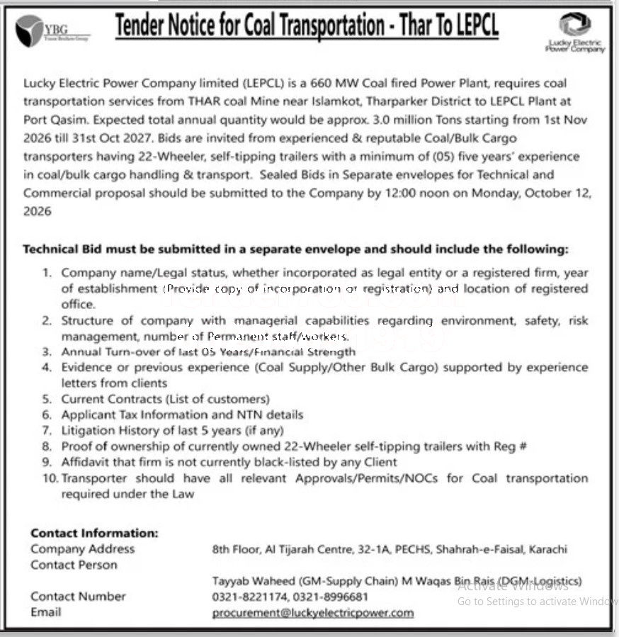 Tender Document