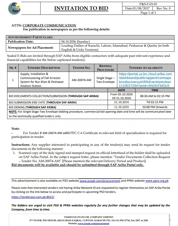 Tender Document