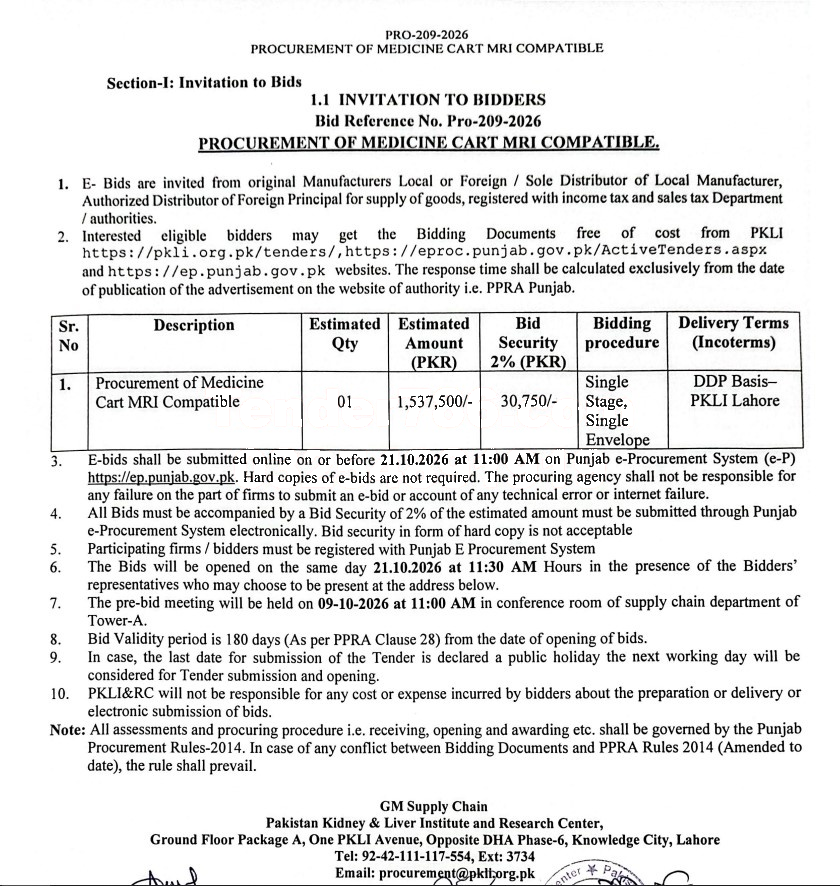 Tender Document