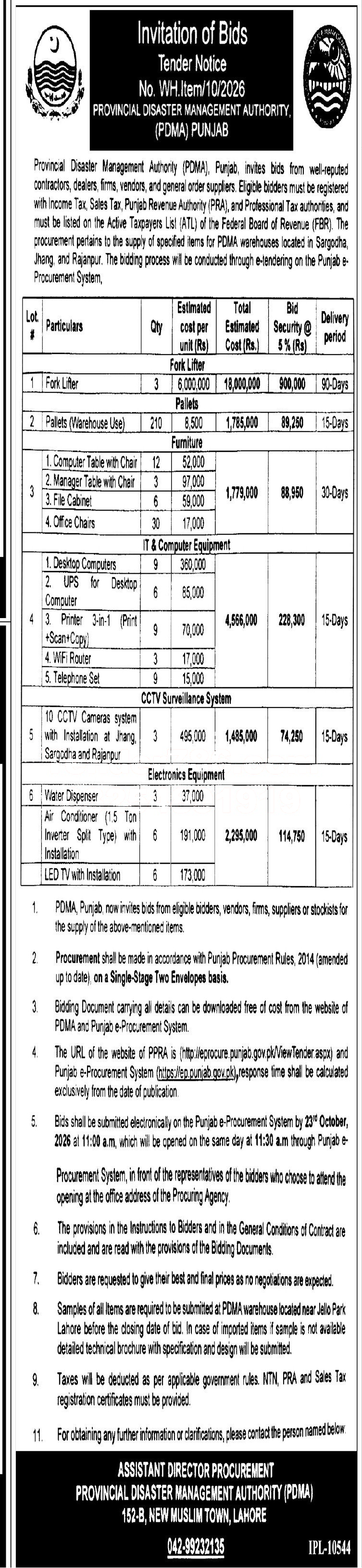 Tender Document