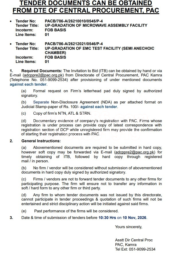 Tender Document