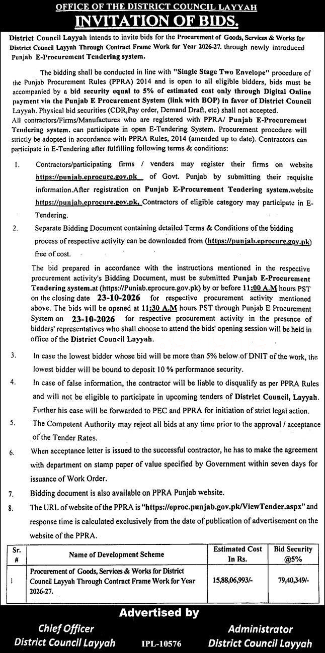 Tender Document