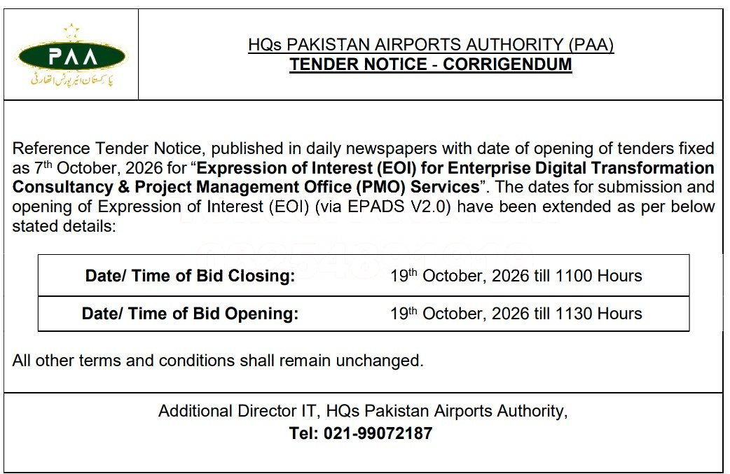 Tender Document