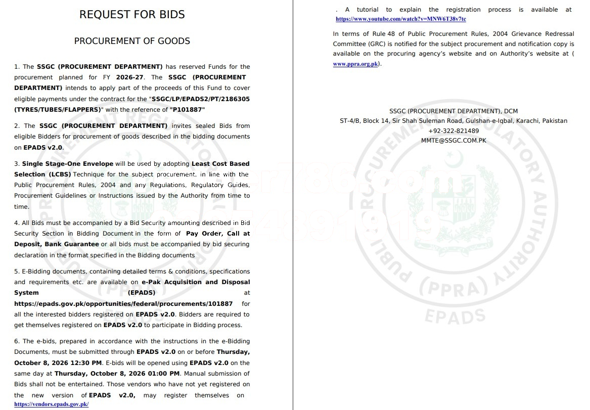Tender Document