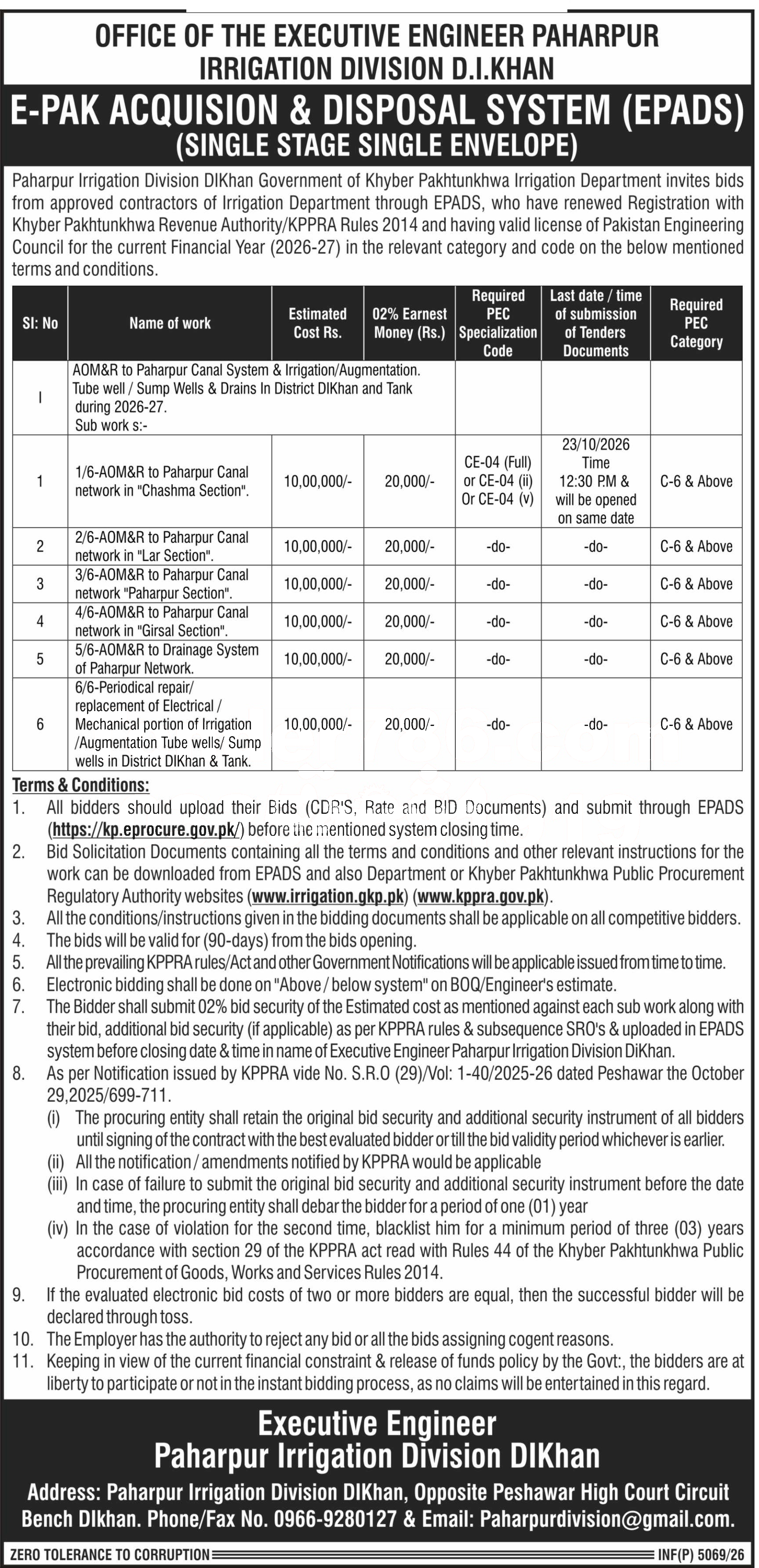 Tender Document