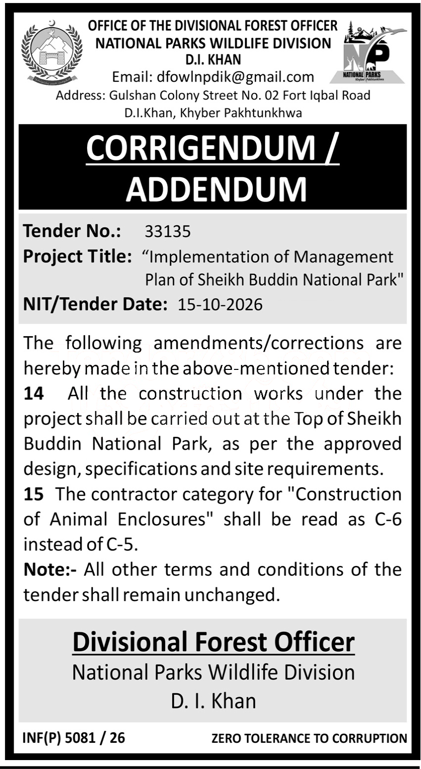 Tender Document