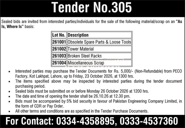 Tender Document