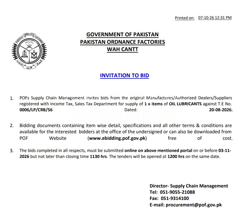 Tender Document