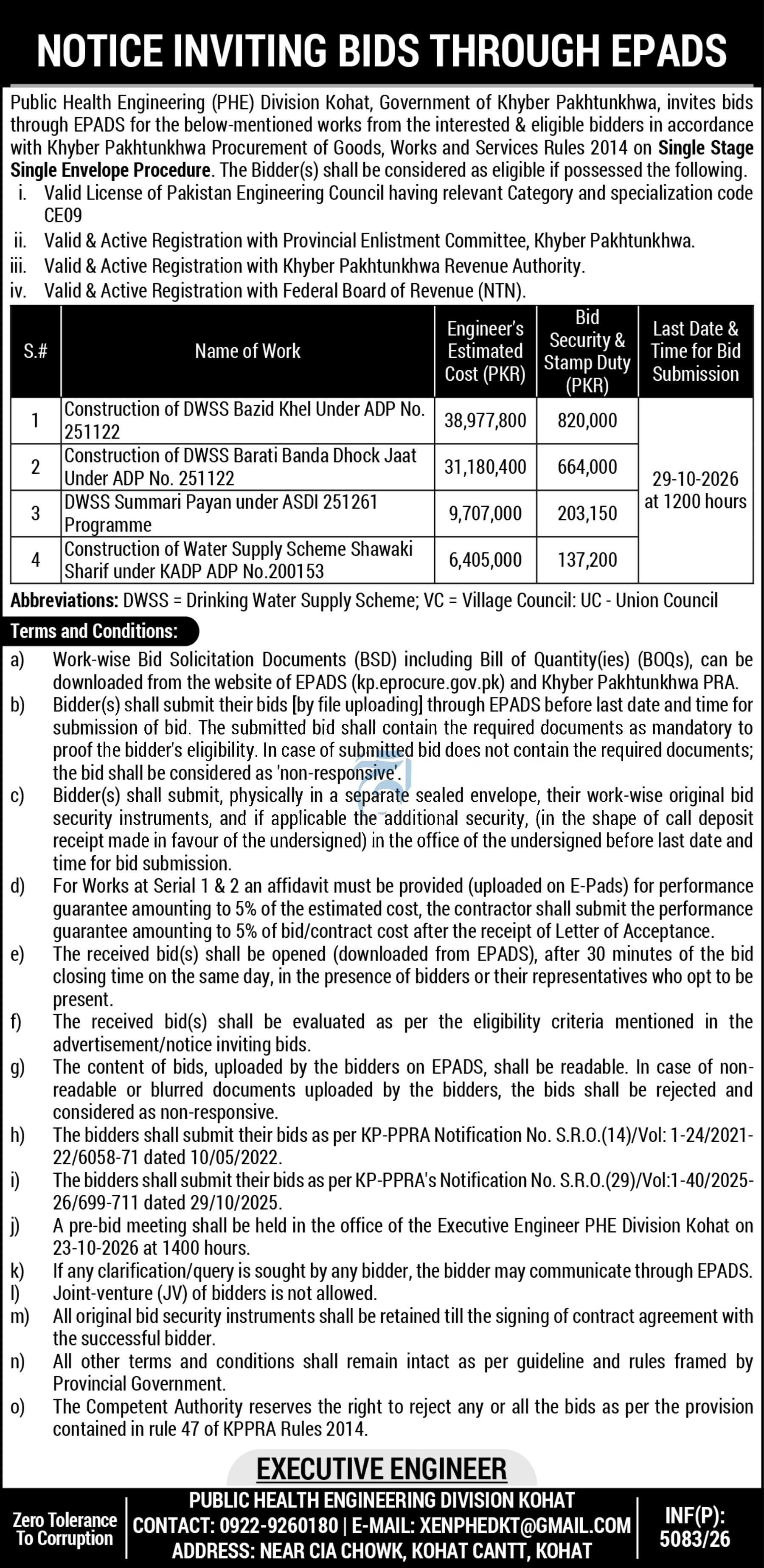 Tender Document