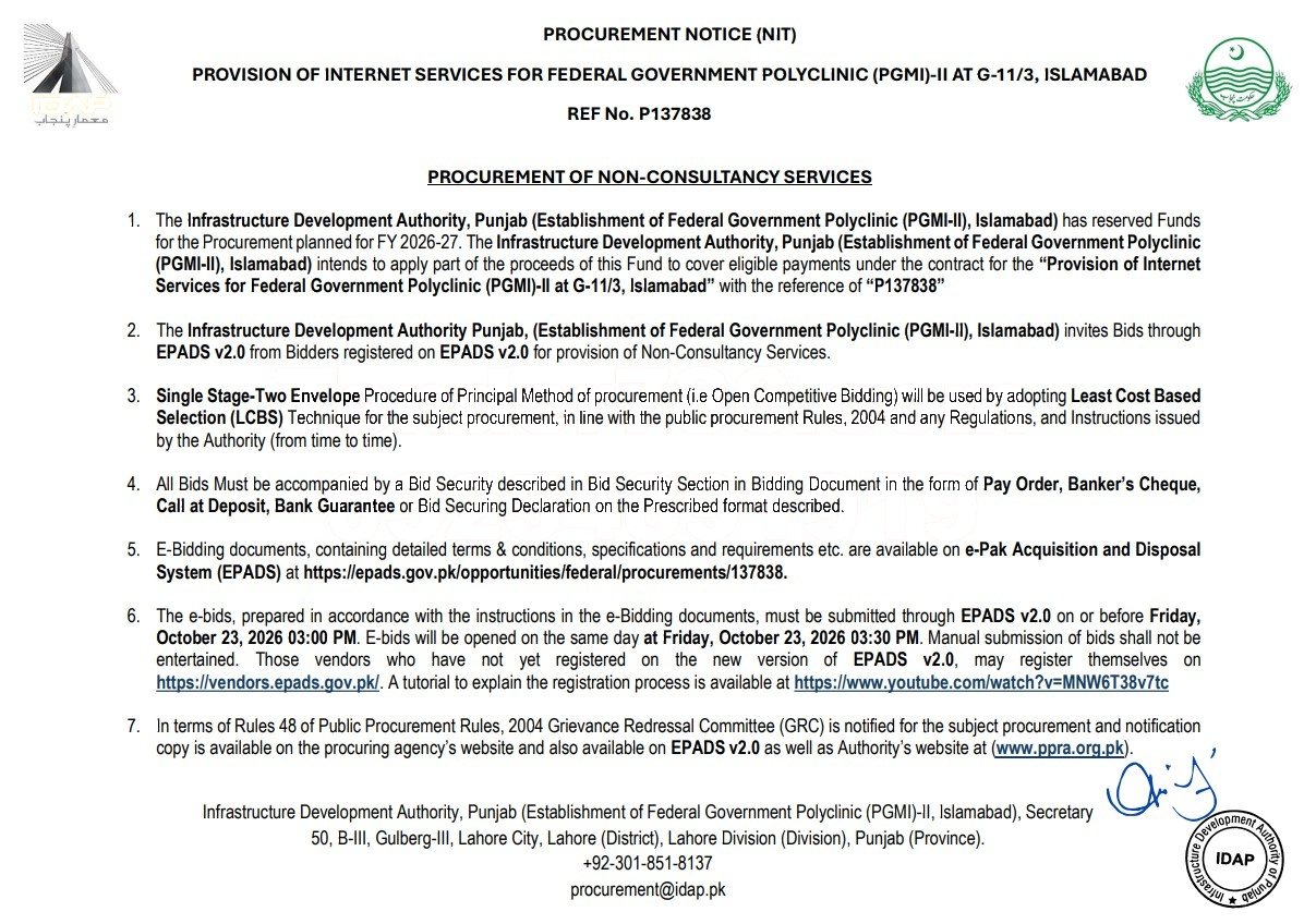 Tender Document
