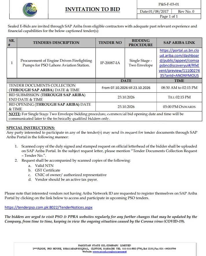 Tender Document