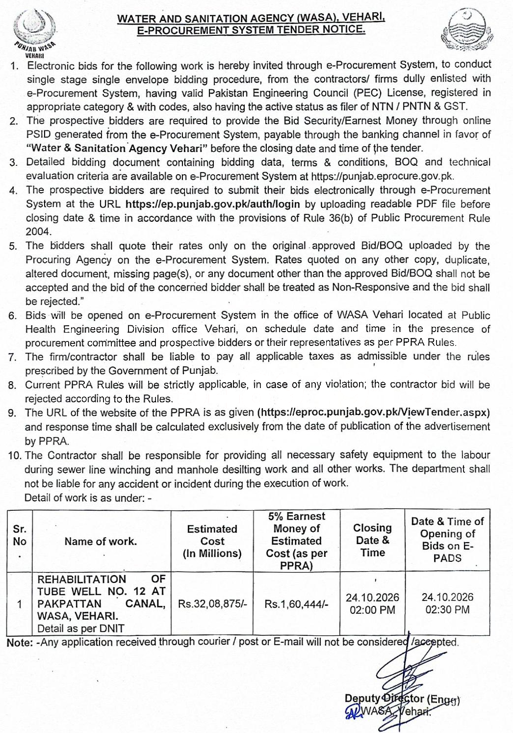 Tender Document