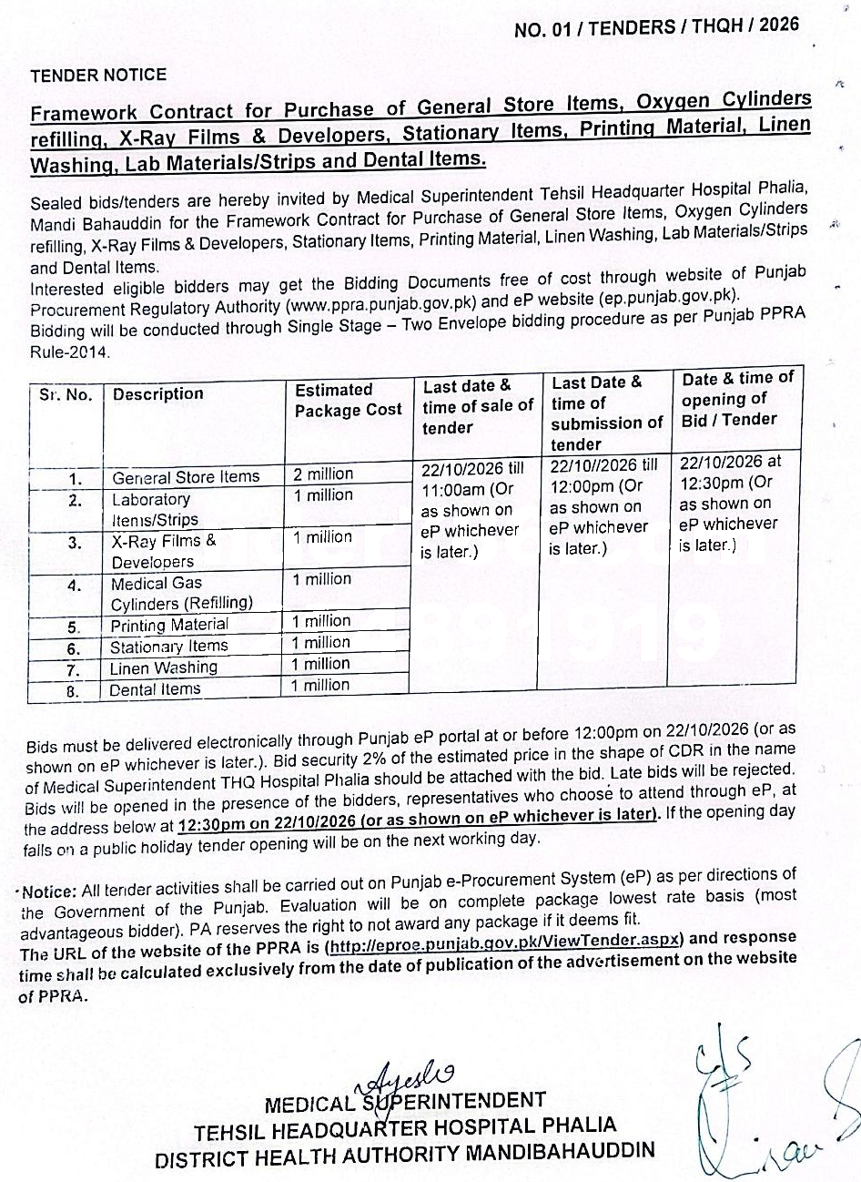 Tender Document