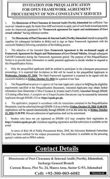 Tender Document