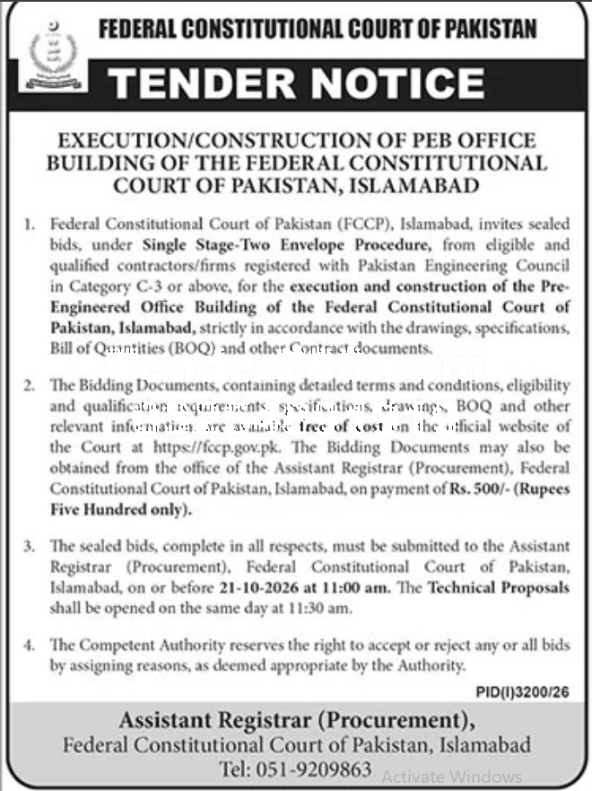 Tender Document
